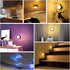 Closet 13 Dimmer, 6 Pack BLS LED Puck Lights with Remote Control, Wireless Under Cabinet & Lighting, RGB Color Changing