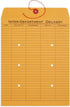 Blue Summit Inter-Department Envelopes, String Tie, Brown Kraft, 10 x 13 Inches – 100 Envelopes