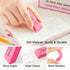 Shuttle Art 200 Pack Pink Erasers Bulk for School, Office, Latex-Free Soft Erasers for Kids, Teachers