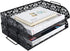 EasyPAG Stackable Letter Tray Organizer - 2 Tiers, A4 Paper Sorter, Mesh File Paper Tray, Black