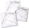 russell+hazel Memo Sticky Notes - Office Supplies, Marble Design, 4” x 4”, 6 Pads, 50 Sheets Each