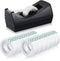 Tape Dispenser Desk with 12 Rolls Transparent Cute Small Tape Refills for Invisible Tape, Christmas Gift Wrapping