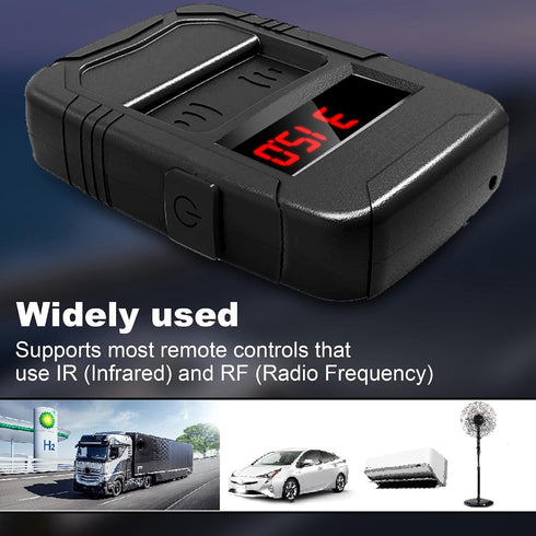 10 MHZ-1000 PL001 315/433/868/902MHZ, WOYO Car Key Fob Tester RF Frequency Tester MHZ, Remote Control Detector Infrared