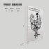 Country, 6x9 193 Amish Pennsylvania, Butchers Block Meat Cuts, Black Chicken on White Press (Lined Journal, Lay Flat