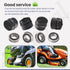 9040H Front Wheel Bushing to Bearing Conversion Kit for Craftsman/Poulan/Husqvarna Lawn Mower