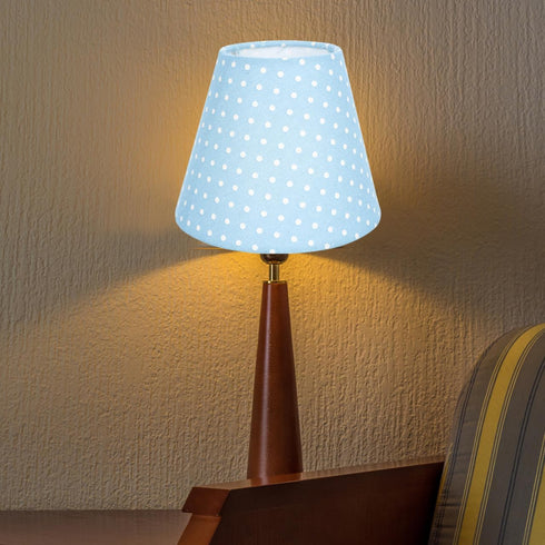LIFKOME 6.29X5.11X3.54In Polka Dot Cloth Lampshade Fabric Lamp Cover for Wall Floor Table Lamps Soft Light Diffuser