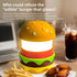 Dimmable 8 Cuifati Hamburger Night Light, Stepless BT Speaker with Soothing Sounds, White Noise Machine for Bedroom