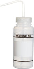 SP Bel-Art Safety-Labeled 2-Color Machine Oil Wash Bottles, 500ml, Pack of 6