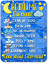 Honey Dew Gifts Daily Bedtime Routine Reward Chart for Kids and Autism, Visual Teaching Tool