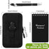 Eaasty 5 Pcs Waterproof Tactical Notebook, 3 x 5 Inch Pocket Notebook with Metal Weatherproof Pen for Outdoor Activities