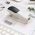 M&G Desktop Stapler Portable Stapler with 25 Sheet Capacity, Two Binding Modes, Classic Staplers with 1000 Staples, Durable Staplers for Office School Home (Grey) by M&G