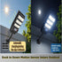 VISLLOGEYA 1 Pack, 81 6500K IP65 (1 Pack) Solar Outdoor Light LED Dusk to Dawn Solar Powered Street Light Waterproof