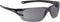 Boll Safety 253-PR-40058 Prism Safety Eyewear with Shiny Black Rimless Frame and Smoke Anti-Scratch/Anti-Fog Lens