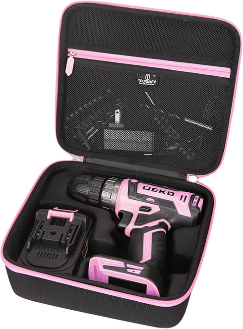 Tourmate Hard Storage Case for DEKOPRO Power Drill Cordless - Travel Case