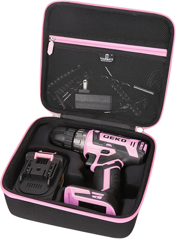 Tourmate Hard Storage Case for DEKOPRO Power Drill Cordless - Travel Case