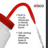 EISCO 2PK Wash Bottle for Acetone, 500ml, Labeled with Color Coded Chemical & Safety Information