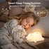 3 30-Min Snoring Bear Night Light Adorable Gift for Kids, Babies, Moms & Seniors Soft Silicone Sleep Lamp with Sound