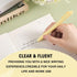 Fulmoon 50 Pcs Cute Ballpoint Pens Bulk, Comfortable Writing Pens in Medium Point 1.0 mm for Teacher Student Supplies