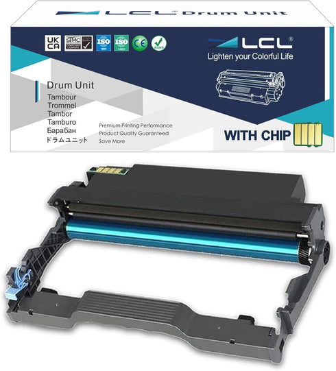 LCL Compatible 1 Pack Black 013R00691 High-Yield Drum Unit Replacement for Xerox B230/B225/B235 Printers