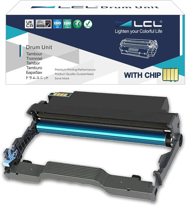 LCL Compatible 1 Pack Black 013R00691 High-Yield Drum Unit Replacement for Xerox B230/B225/B235 Printers