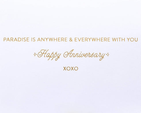 Papyrus Anniversary Card for Husband (Anywhere & Everywhere With You)