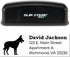 7/8 2-1/4 Handcrafted Belgian Malinois Mailing Stamp - Custom-Made Address Stamps for Thank You Cards - Unique Dog