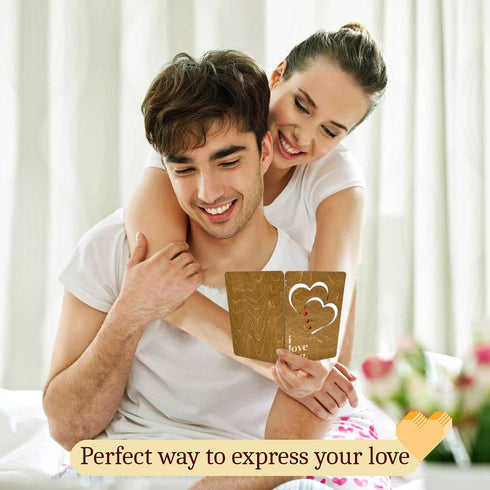 I Love You Valentines Day Cards For Him, Her, Anniversary Card For Boyfriend, Girlfriend, Board Game Lovers, Cute