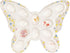 Dolly Parton Jeweled Mosaic Butterfly Figural Deviled Egg Platter Dish, Ceramic Egg