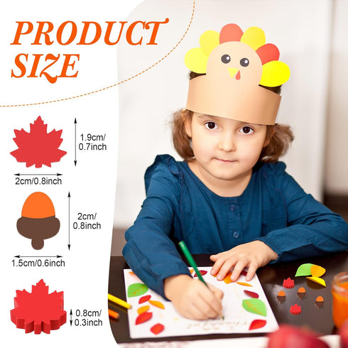 Thanksgiving Mini Erasers for Kids, 60 Pcs Acorn and Maple Leaf Fun Erasers for Classroom Party Favors