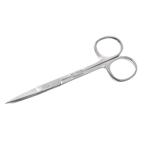 Cynamed Iris Micro Dissecting Precision Lab Scissors, Fine Point Straight - Pack of 3
