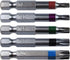 Torx/Star Drive 5 Piece Bit Set, 2" Quick Change Shank (Color Coded) Includes T-15, T-20, T-25, T-30, T-40