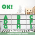 Qyeahkj 150 PCS Large 6" Font Letters and Punctuation Set, Glitter Green Classroom Alphabet Cutouts