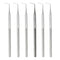 A2Z- 6pc Dental Pick Oral Hygiene Probe #6 45 degree Angled, Tooth