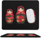 Generic Russian Nesting Dolls Funny Gaming Mousepad with Stitched Edges Rubber Base Computer