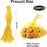 Sopoloray 100Pcs Bags,20 Inch Packing Produce Mesh Seafood Boil Bags Supplies Net,Reusable Mesh Nylon Netting Bulk