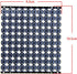 100pcs WS2812B 5050 5V ALITOVE Addressable Smart RGB LED Pixel Light on Black Heat Sink PCB Board DC Compatible