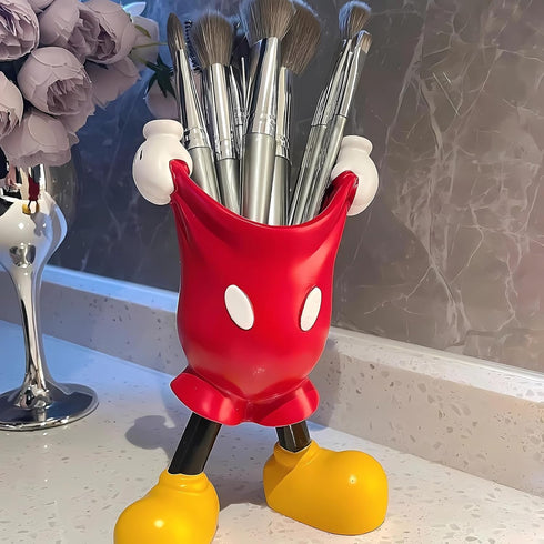 Makeup Brush Holder - Cute Pen Holder for Desk, Perfect for Birthday Party Supplies and Home Decoration