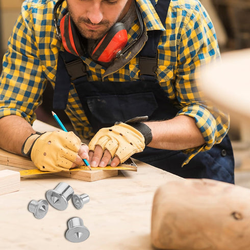 Dowel Pins Center Point Set, Doweling Centering Pins for Woodworking Accessories, 20Pcs Drill Hole Tool