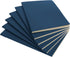Simply Genius A5 Notebooks - 6 Pack, College Ruled, Softcover Journals for Work, Travel, 92 Pages, Navy