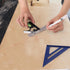 Rafter Square and 12 Inch Combo Square Set, Combination Square with Bubble Vial for Woodworking