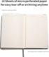 Deziliao Lined Journal Notebooks, Hardcover, 100Gsm Premium Thick Paper, Medium 5.7"x8.4", with Pen Loop
