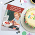 NobleWorks Large Happy Birthday Card (8.5 x 11 Inch) - Funny Cartoon Stationery for Celebrating Birthdays J4107