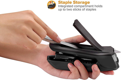 Bostitch Office Ascend 3 in 1 Stapler, 2 Sheet Capacity, Integrated Remover & Staple Storage, 42 Staples Included