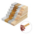 24pcs Density Rectangular Blocks Science Kit for Classroom Physics Experiments Multi-Material Education Tool