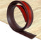 Floor Transition Strip Self Adhesive, PVC Carpet & Edging Trim Strip for Threshold Transition, Brown, 6.56 Feet