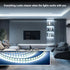 16.4FT Dimmable 6500K 24V, 140 DAYBETTER COB led Strip Light, High Brightness led Lights, Bright Daylight White, LEDs