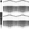Crtiin 50 Pcs Plastic Beadable Pen, Bulk Shaft Ink Ballpoint Pens, DIY Making Gift Office Supplies