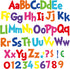 Tenare 134 Pieces 5 Inch Bulletin Board Letters Alphabet Numbers Combo Set for Classroom Decor (Rainbow Style)