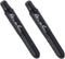 Rite in the Rain All-Weather EDC Pen, Black Pokka 2-Pack, Fine Point 0.9mm Ink