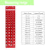 28 Thread Checker - Nut and Bolt Identifier Gauge with 14 Metric and 14 Standard Sizes, Aluminum